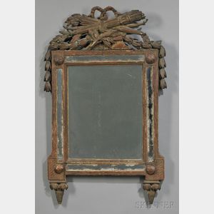 Neoclassical Gilt-gesso Mirror