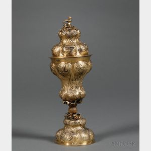 Russian Silver-gilt Cup and Cover