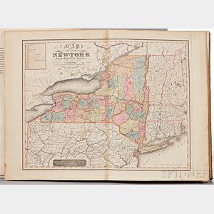 Burr, David H. (1803-1875) An Atlas of the State of New York