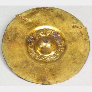 Pre-Columbian Gold Disc
