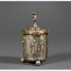 German Gold-washed Silver Covered Cup