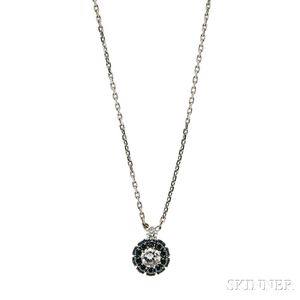 18kt Gold and Diamond Pendant Necklace, Ron Rizzo