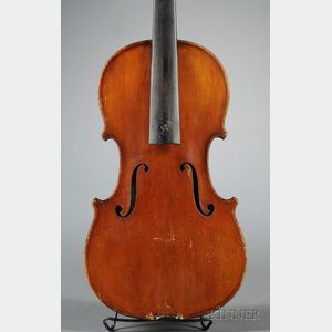 Czech Violin, Joseph Metelka, Sklenarice, 1924