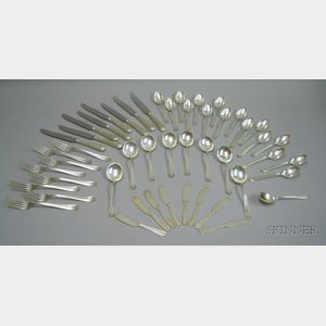 Sterling Silver Partial Flatware Set for Eight