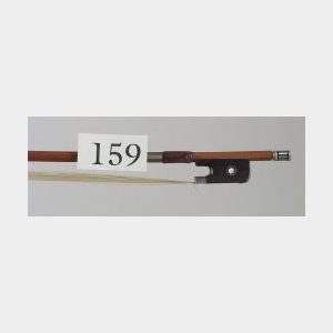 Silver Mounted Violin Bow, Roger Lotte