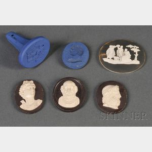 Six Assorted Wedgwood and Related Medallions