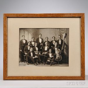 Framed Print of a Band, Probably Providence, c. 1900