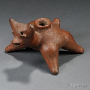 Small Colima Pottery Dog