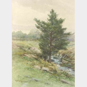 William Newton Bartholomew (American, 1822-1898) Open Pasture