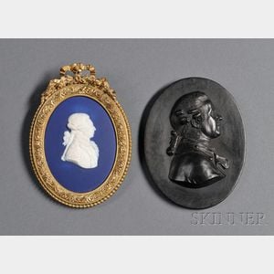 Two Wedgwood Portrait Medallions