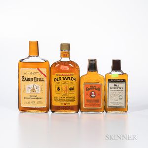 Mixed Bourbon, 1 pint bottle 1 500ml bottle 2 200ml bottles