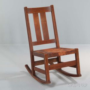 L. & J.G. Stickley Rocking Chair