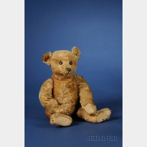 Vintage Steiff Original Honey Teddy Bear Mini Mohair 0201/11 