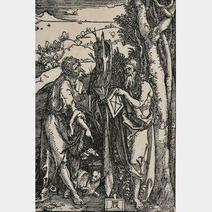 Albrecht Dürer (German, 1471-1528) St. John the Baptist and St. Onuphrius