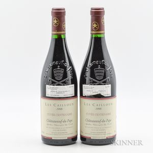 Les Cailloux (Andre Brunel) Chateauneuf du Pape Cuvee Centenaire 1998, 2 bottles
