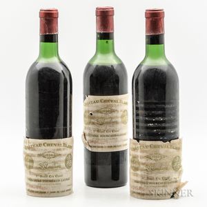 Chateau Cheval Blanc 1966, 3 bottles