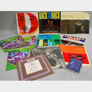 Wax Works of Duke Ellington and Twelve Duke Ellington LP Records