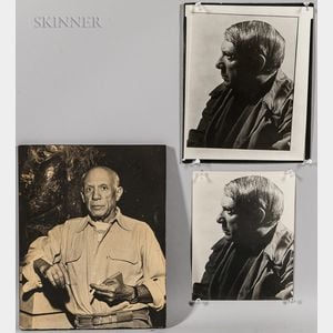 Three Photographs: Portraits of Pablo Picasso