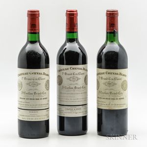 Chateau Cheval Blanc, 3 bottles