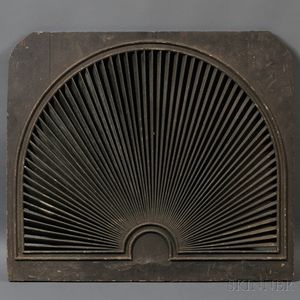Federal Painted Architectural Fan Light