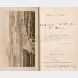 Burton, Richard F. (1821-1890) Personal Narrative of a Pilgrimage to El-Medinah and Meccah