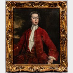 Attributed to James Maubert (British, 1666-1746) Portrait of a Young Gentleman