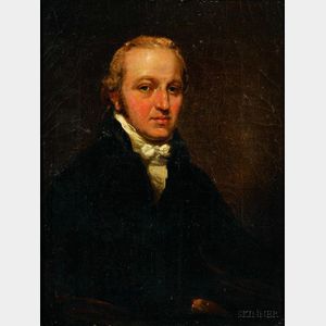 After Sir Thomas Lawrence (British, 1769-1830),Portrait of a Gentleman, Thought to be Sir John Matland of Bigwood Hall Near Watford, U