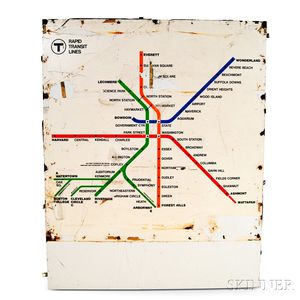 MBTA Rapid Transit Map