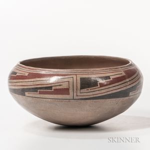 Southwest Painted Pottery Bowl