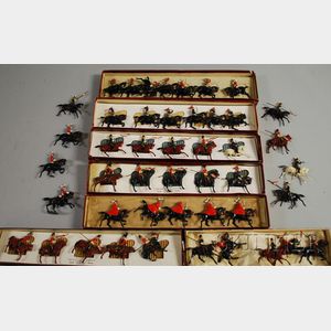 Forty-eight Assorted Britains Soldiers