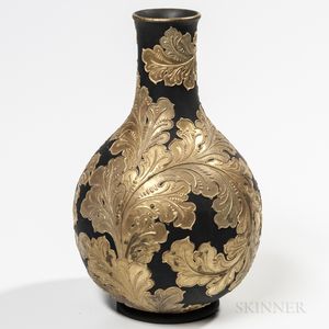Wedgwood Auro Basalt Vase