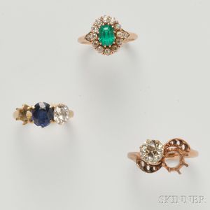 Three Antique Rings