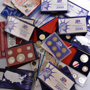 Thirty-eight Mostly U.S. Mint Sets