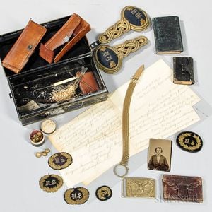 Civil War-era Surgical Kit, Diaries, and Cap Badges from Surgeon Charles B. White
