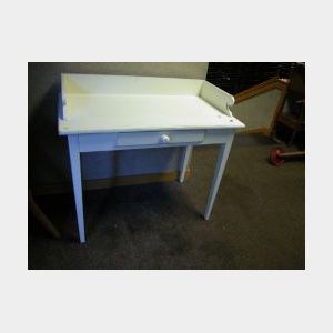 White Painted Dressing Table.