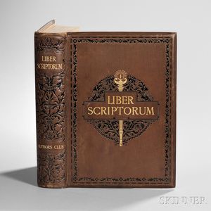 The First Book of the Author's Club, Liber Scriptorum.