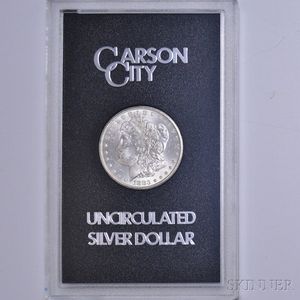 1882-CC/Carson City Morgan Dollar. 