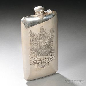 William B. Kerr & Co. Sterling Silver Flask