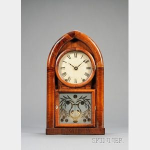 Mahogany Beehive Clock by Brewster and Ingrahams
