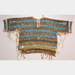 Northern Plains Beaded Cloth Woman's Bodice
