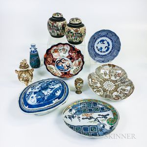 Thirteen Asian Porcelain Items