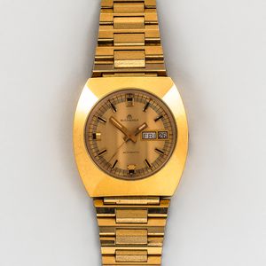 Bucherer Gold-plated Automatic Wristwatch