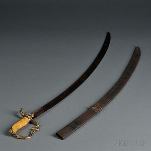 U.S. Mounted Infantry Sword and Scabbard