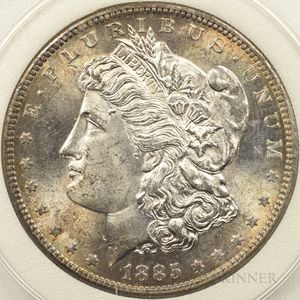 1885-S Morgan Dollar, MS-64