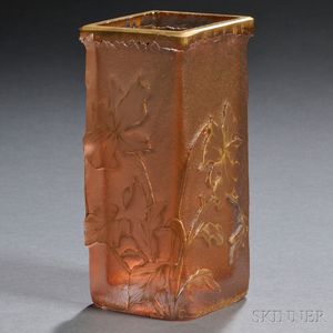 Daum Art Glass Vase