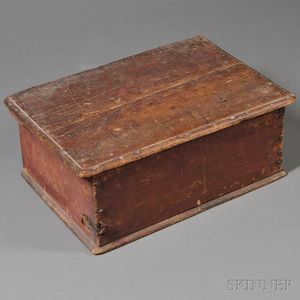 Red-painted Bible Box