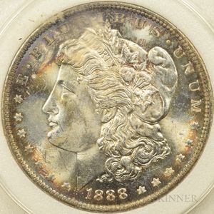 1888-O Morgan Dollar, MS-65
