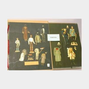 German Embossed Royalty Paper Dolls
