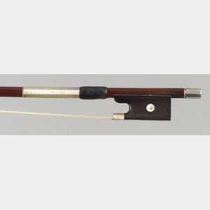 Silver Mounted Viola Bow
