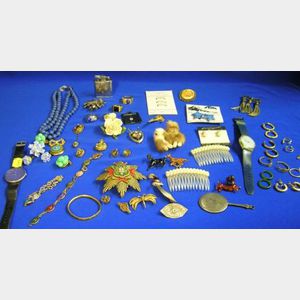 Miscellaneous Lot of Jewelry and Accessories